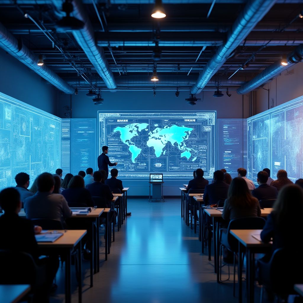 İzmir Start-up Hub eğitim salonu